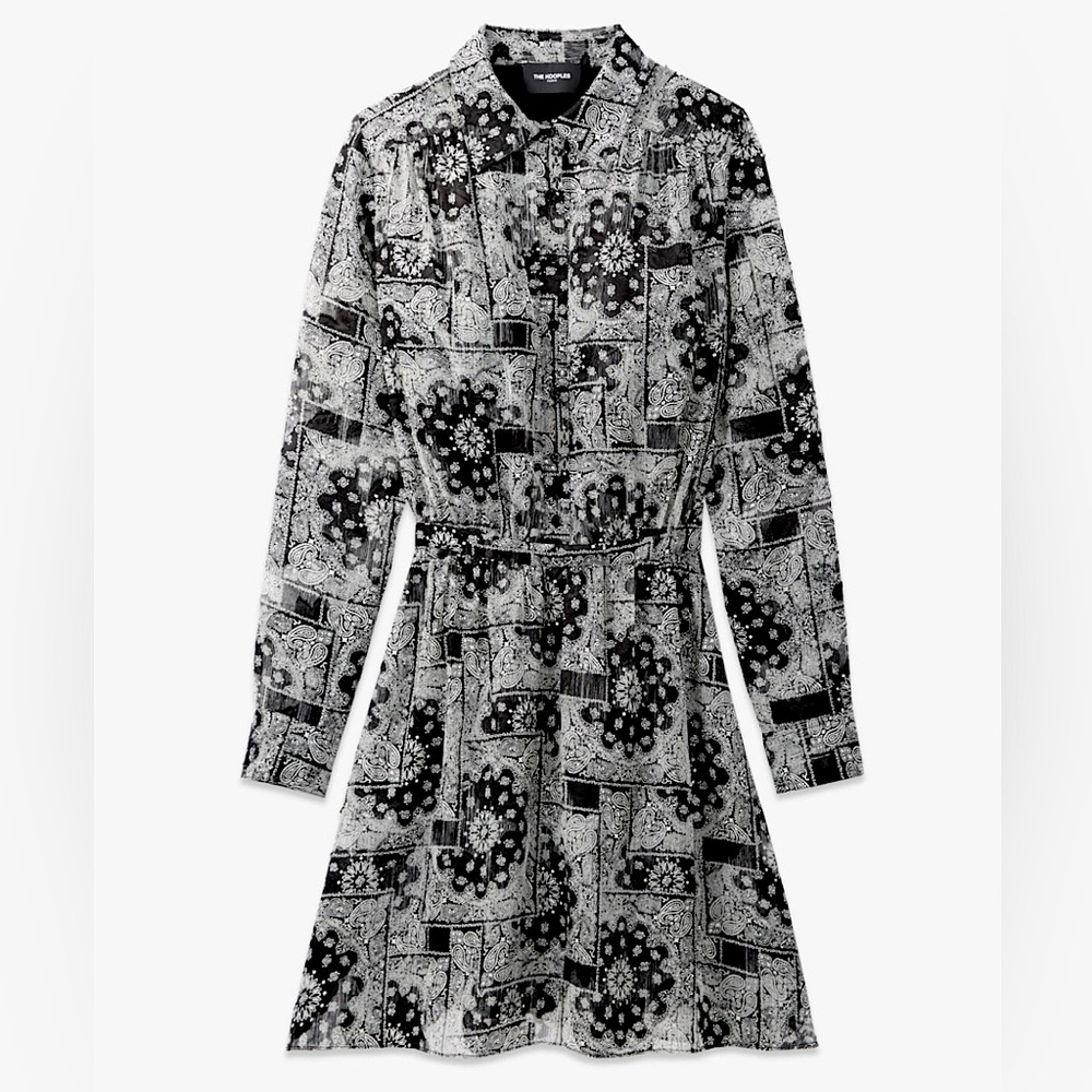 The Kooples Short Bandana Print Dress